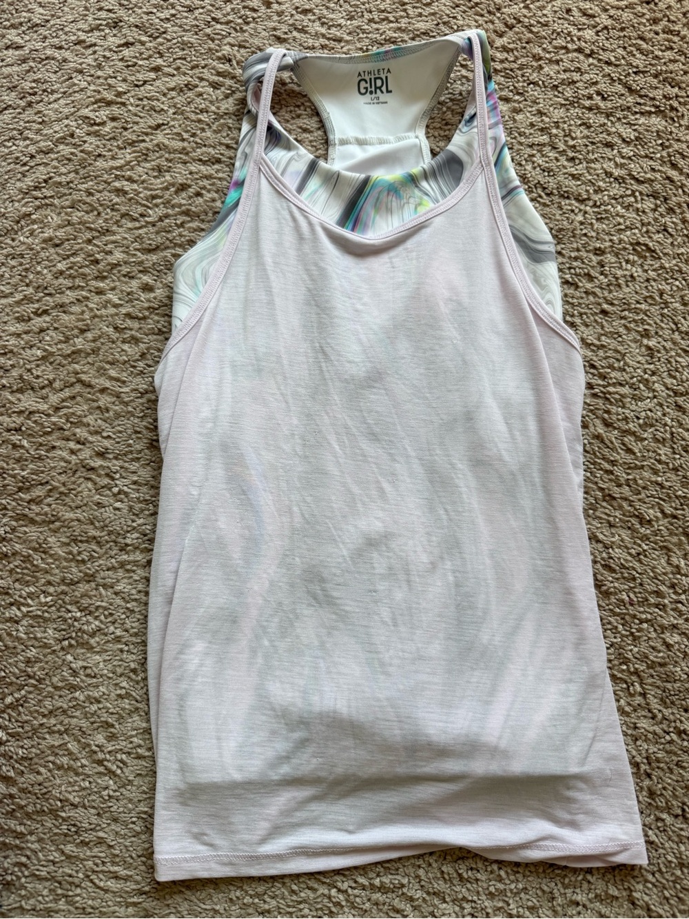 Athleta Girl 2-in-1 Tank Top | Size L (12)